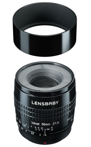 ソフト効果レンズ「Lensbaby Velvet 56」にミラーレス用が追加