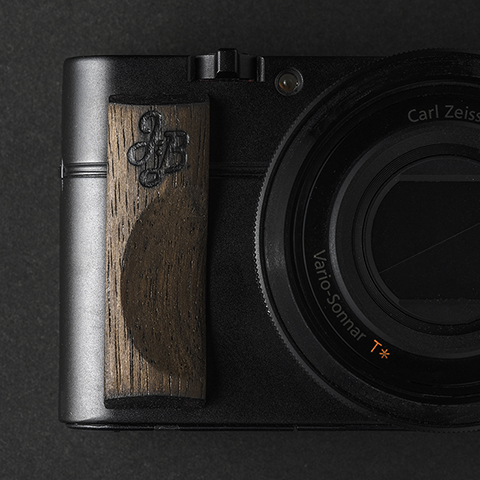 ソニーRX100シリーズ用のウッドグリップ - デジカメ Watch