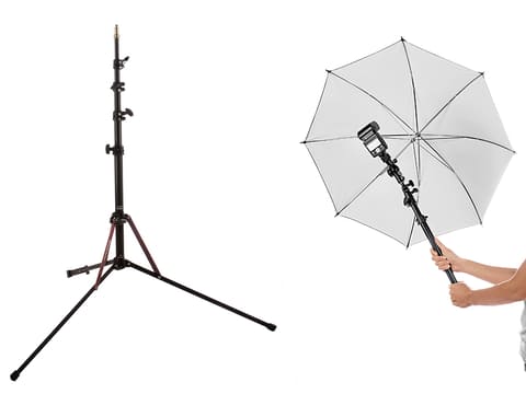 マンフロット、手持ちブームにもなる2in1ライトスタンド - デジカメ Watch