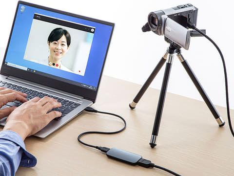 サンワサプライ、UVC対応の「USB-HDMIカメラアダプタ」 - デジカメ Watch