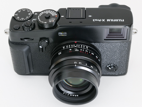 写真で見るコシナ・フォクトレンダー：Xマウント用「NOKTON 35mm F1.2