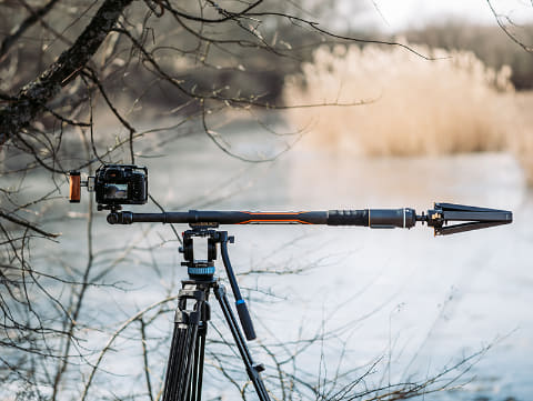 電動スライダーを内蔵した一脚「MOZA Slypod Pro」。Makuakeで先行販売