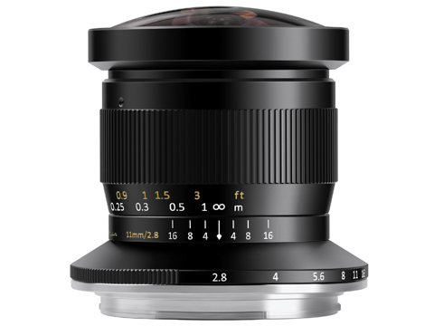 焦点工房、GFX用魚眼レンズ「TTArtisan 11mm f/2.8 Fisheye」を国内