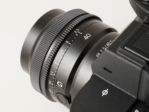 新製品レビュー：ソニーFE 40mm F2.5 G - デジカメ Watch