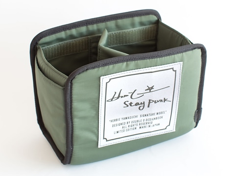 ハービー・山口氏とコラボした、巾着タイプのカメラバッグ - デジカメ