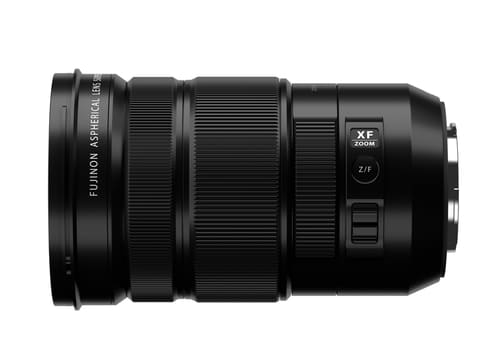富士フイルム、静止画・動画ハイブリッドの電動ズーム式レンズ「XF18