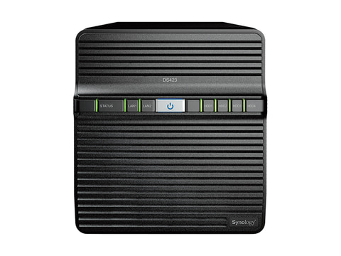Synology、家庭や小規模ビジネス向けの4ベイNAS「DS423+」「DS423
