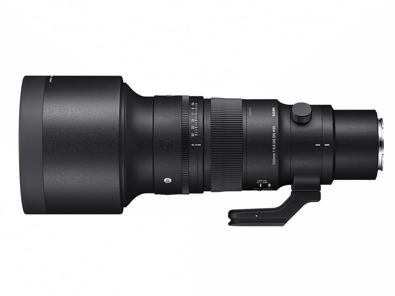 シグマ、手持ちで使える小型超望遠レンズ「500mm F5.6 DG DN OS