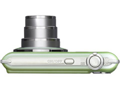 ペンタックス、“小顔フィルター”搭載の薄型デジカメ「Optio P80