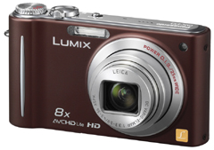 パナソニック、超解像技術に対応した薄型8倍ズーム機「LUMIX DMC-ZX3