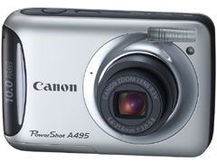 キヤノン、“オールドポスターモード”など搭載の「PowerShot A495