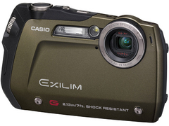 カシオ「EXILIM G EX-G1」に限定色、グリーンとシルバーを追加