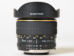 デジカメアイテム丼：サムヤン「8mm F3.5 Fisheye CS」 - デジカメ Watch