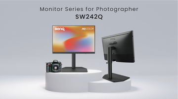 BenQ、クリエイター向けAQCOLORシリーズに31.5型・4K UHD対応モニター