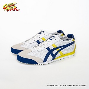 オニツカタイガー」×「ストリートファイター」コラボ、直営店にて予約