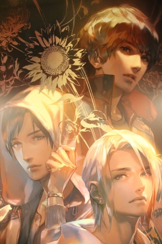 ハルト、アオイ、チアキが貴方をお出迎えしてくれる、「囚われのパルマ