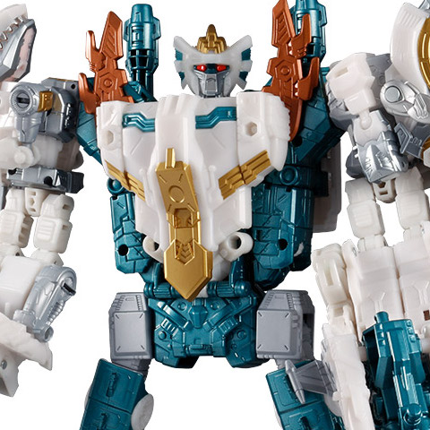 5体のロボットが合体！ 「トランスフォーマー」より、「ゴッド