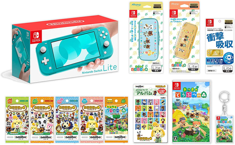 Switch Lite本体と「あつ森」のセット商品が「Amazon プライムデー」で