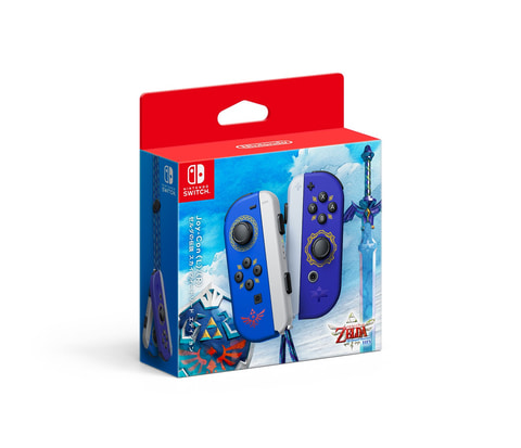 ゼルダの伝説 スカイウォードソード HD」特別デザインのJoy-Conが本日