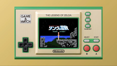 ゲーム＆ウオッチ ゼルダの伝説」11月12日発売決定！ - GAME Watch