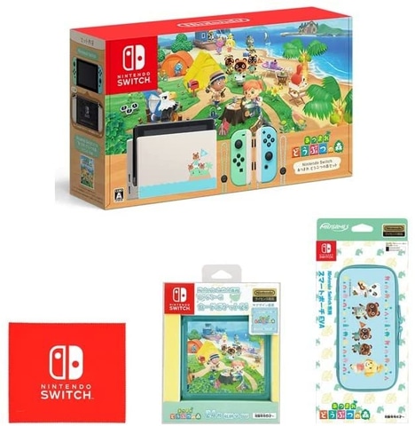 Amazon、「Nintendo Switch あつまれ どうぶつの森セット」＋グッズ