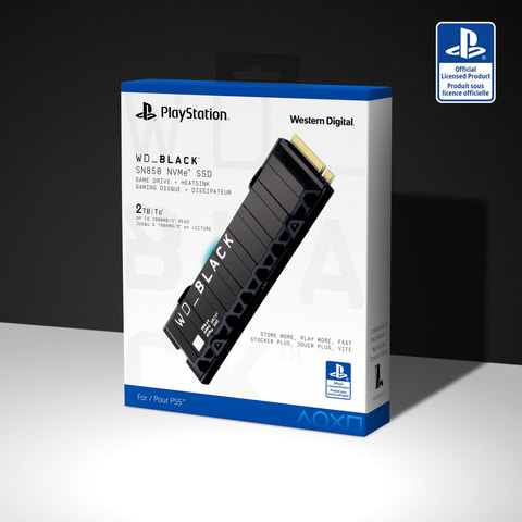 ウエスタンデジタル、PS5向けの公式M.2 SSDを発売決定！ 容量は1TBと