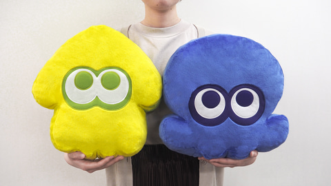 Nintendo TOKYO、「スプラトゥーン3」のクッションやぬいぐるみを9月9