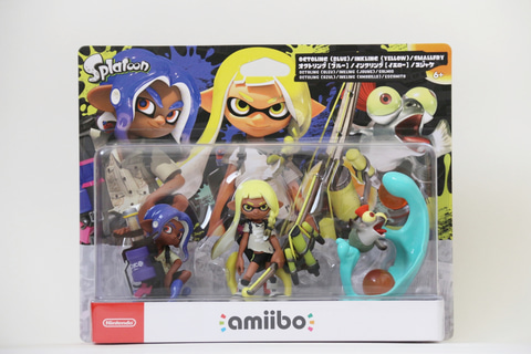スプラトゥーン3」のamiibo 3種を入手！ さっそく撮影してみた - GAME