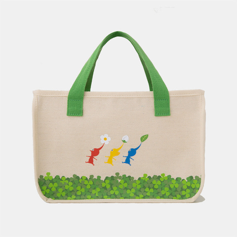 ピクミン」のぬいぐるみポーチとインテリアトートバッグがマイ