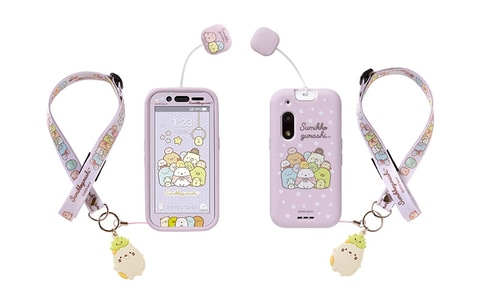 ソフトバンク、「キッズフォン3 すみっコぐらし」の予約受付を開始