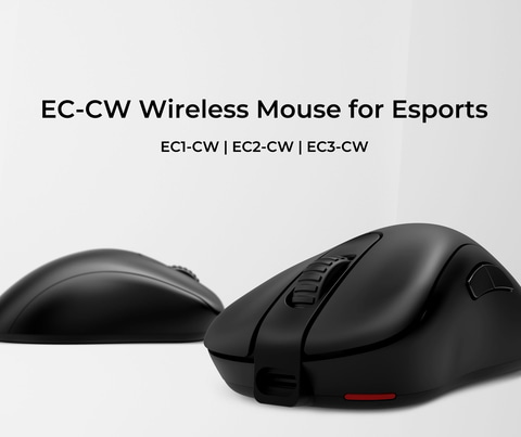 BenQ「ZOWIE」ブランド初の無線ゲーミングマウス「EC-CW」5月18日より
