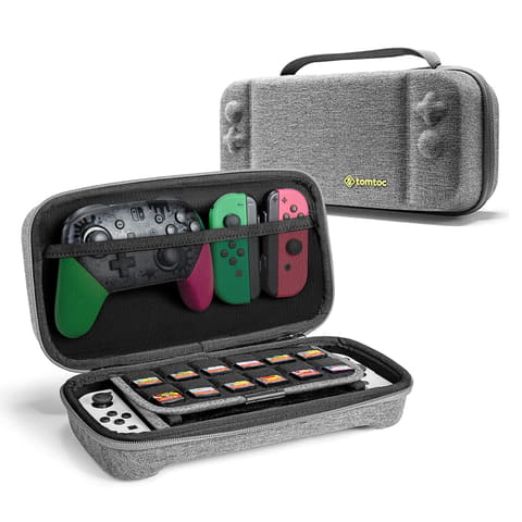 Amazonホリデーセール】Switch本体とプロコンを丸ごと収納できるケース