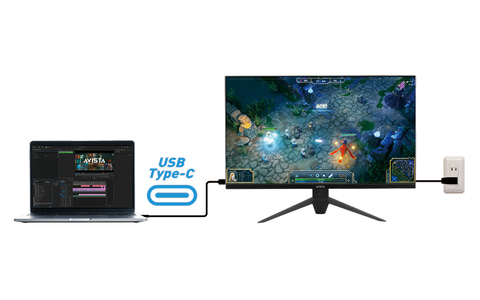 ドウシシャ初のゲーミングディスプレイブランド「AVISTA」から4K UHDに