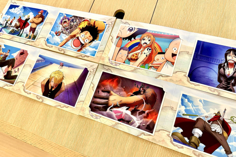 くら寿司×「ワンピース」コラボグッズ第2弾「ブロマイド風ポストカード