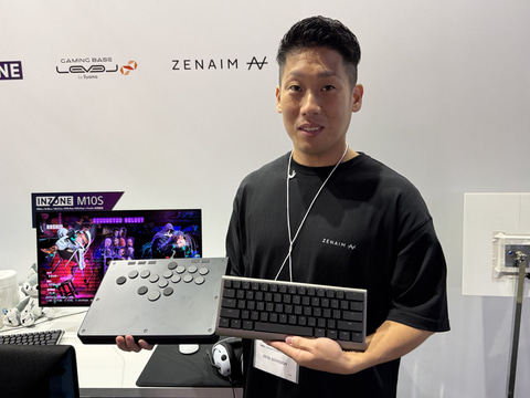 ZENAIM KEYBOARD 60」、「ZENAIM ARCADE CONTROLLER」詳報 - GAME Watch