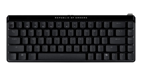 ASUS、ROG初のラピッドトリガー対応ゲーミングキーボード「ROG