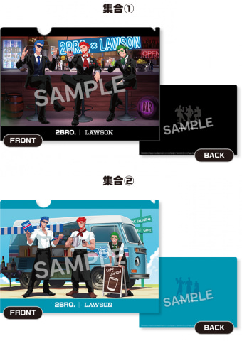 ローソン×2Bro.コラボ。「兄者弟者」3人のオリジナルイラストを使用