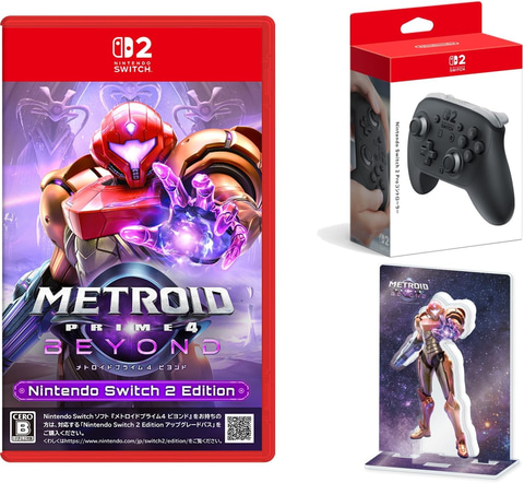 Switch2プロコンがAmazonにて販売中！ 「バナンザ」と「メトロイド」の