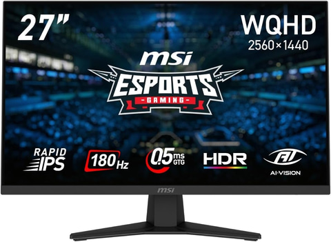 2024年製】MSI 27インチ曲面ゲーミングモニターMAG 27C6F美品 MSI 27