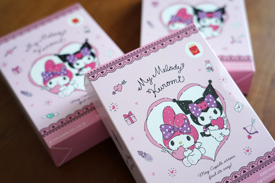 マクドナルド「ハッピーセット」、サンリオ「マイメロディ・クロミ」の