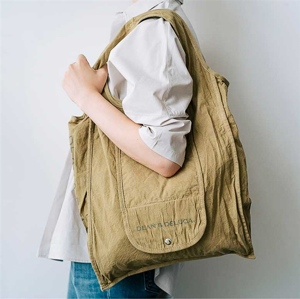 DEAN & DELUCAの新エコバッグ「珈琲染めショッピングバッグ」いよいよ