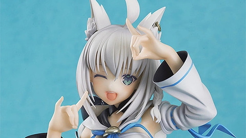 こんこんきーつね！ VTuber「白上フブキ」がフィギュア化！ 予約開始