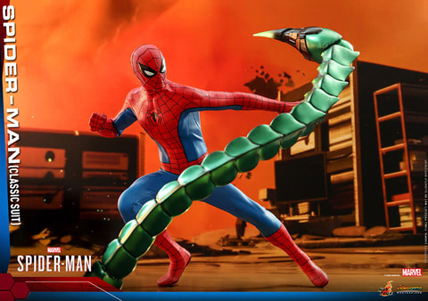 Marvel's Spider-Man」より、クラシック・スーツを着たスパイダーマン