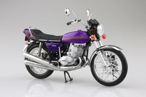 マッハ750が1/12スケールで登場！ 「KAWASAKI 750SS MACH IV