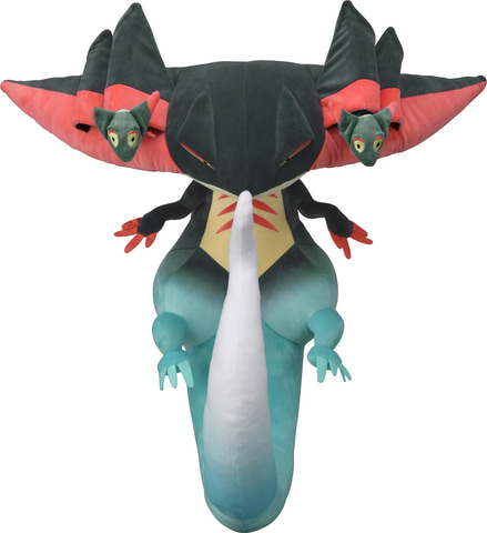 全長約100cmのワンギミックぬいぐるみ！「ポケモンぬいぐるみ ドでか