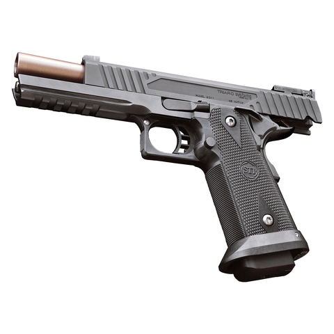 HWスライドやチタンコートなどこだわりを詰め込んだガスブローバック