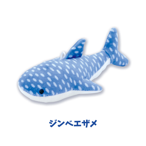 7cmのカプセルに12cmのジンベエザメ！ ガチャ「サメのぬいぐるみ3」3月