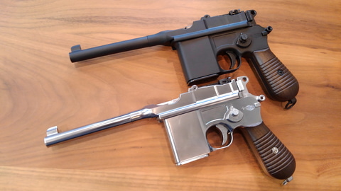 マルシン工業、モデルガン「モーゼルM712」を再版 - HOBBY Watch