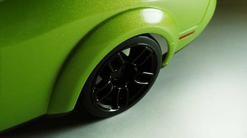 京商「ミニッツAWDシリーズ」に「ダッジチャレンジャーSRTヘルキャット