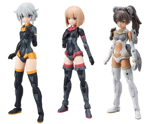 ガールズプラモ「30 MINUTES SISTERS」よりリシェッタなど3種の再販